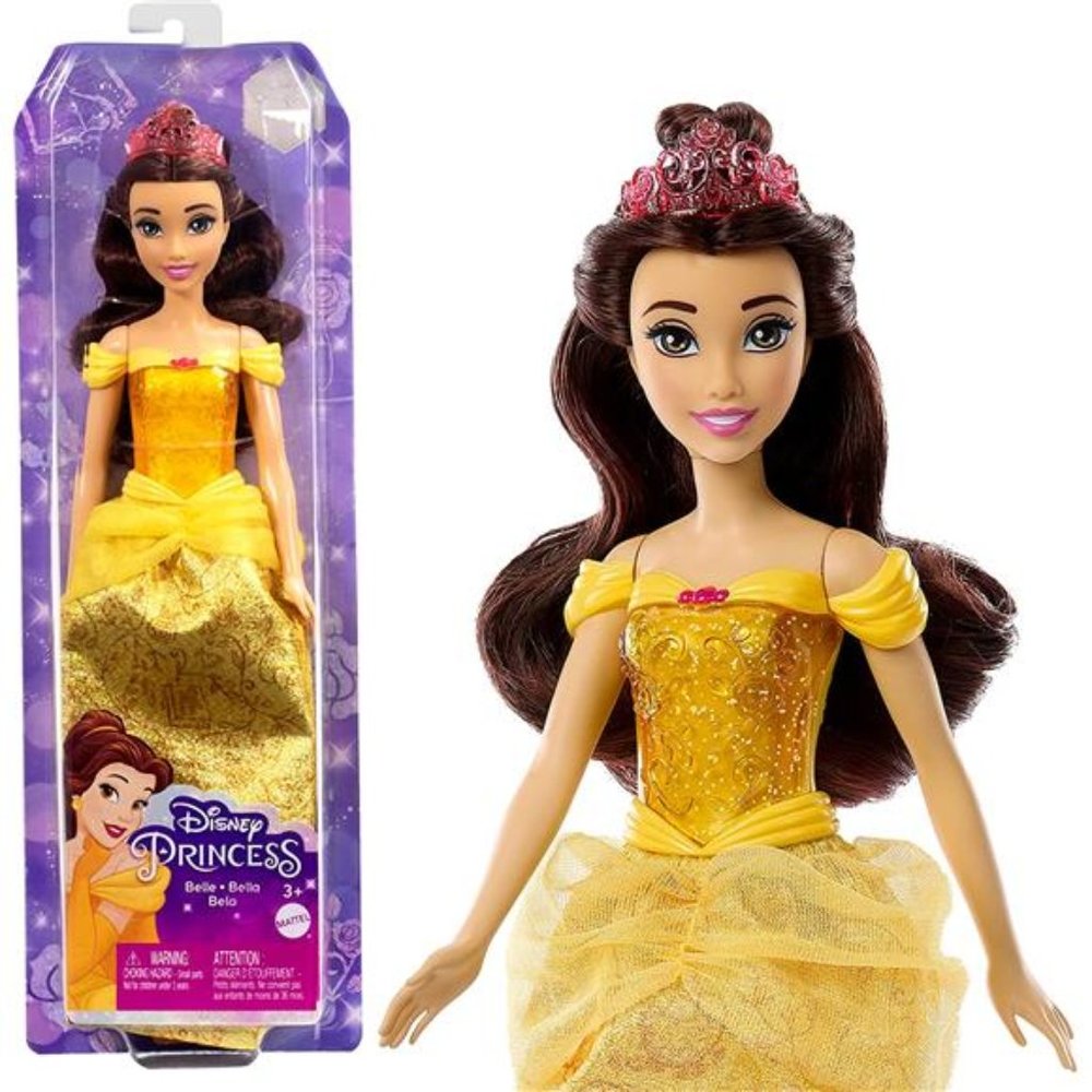 Belle Posable Fashion Doll with Sparkling Clothing and Accessories
